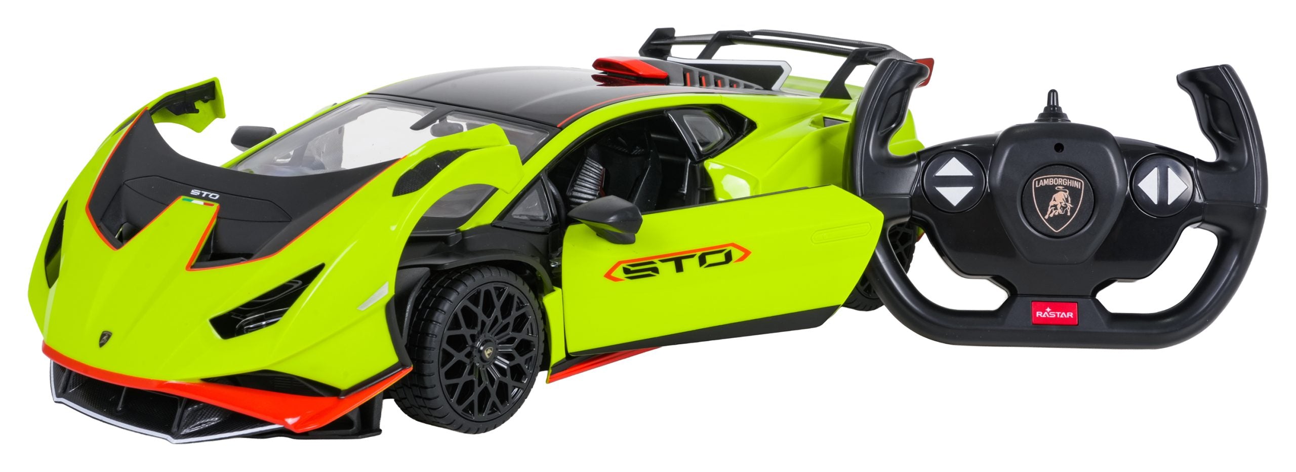 R/C car 1:14 Lamborghini Huracan STO Green RASTAR