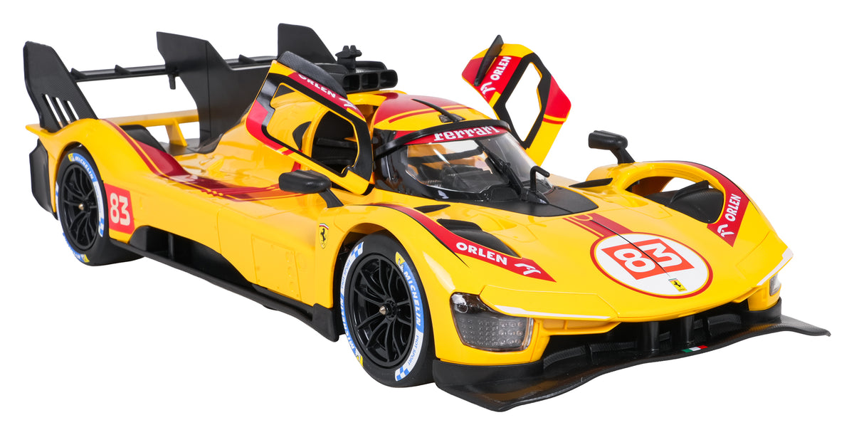 R/C car 1:14 Ferrari 499P Yellow RASTAR