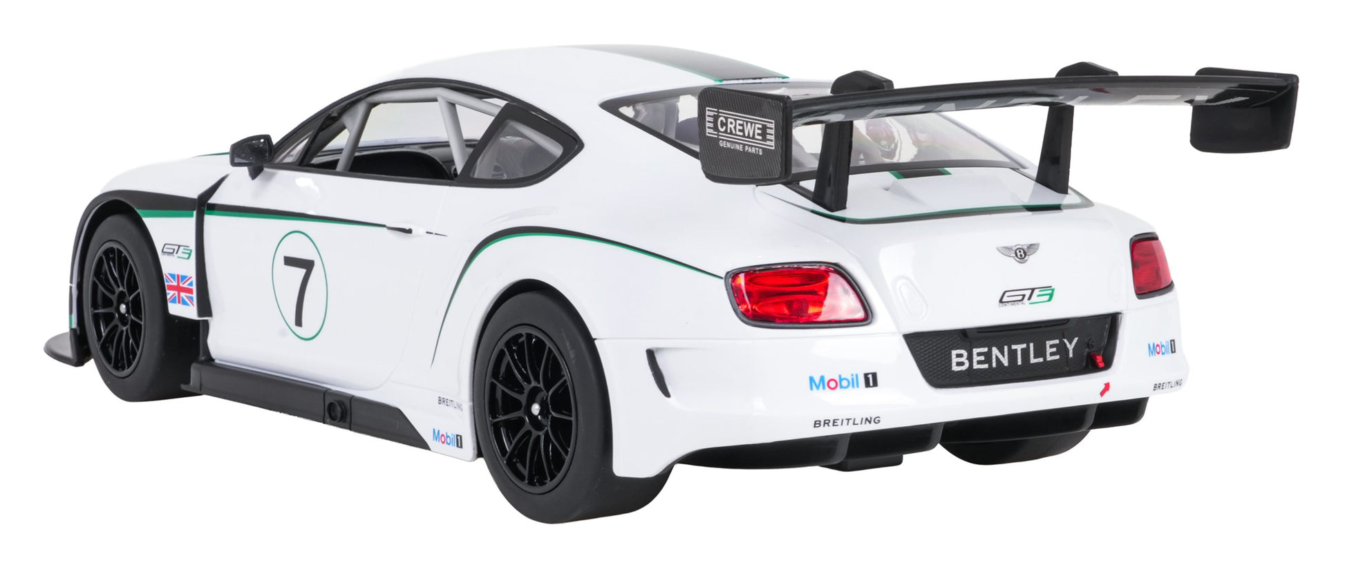 R/C Car 1:14 Bentley Continental GT3 White RASTAR