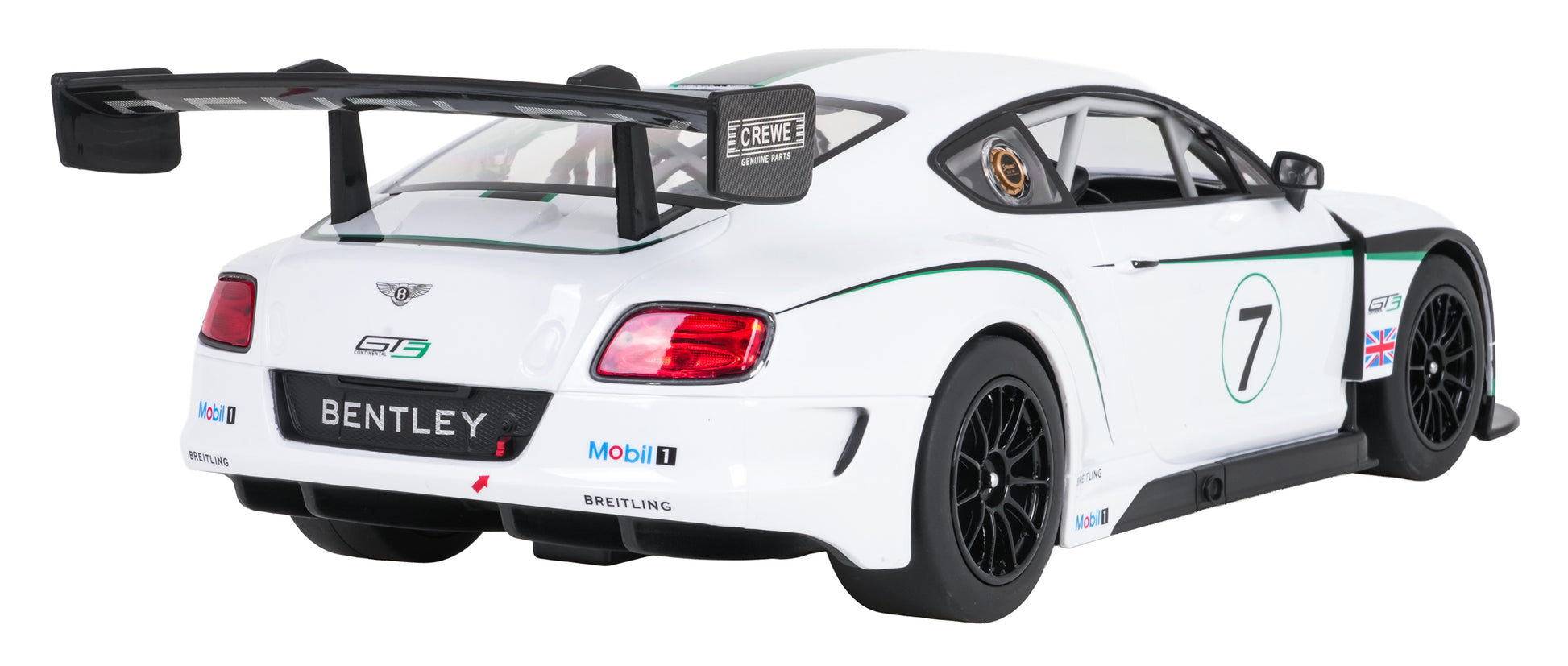 R/C Car 1:14 Bentley Continental GT3 White RASTAR