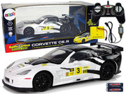 Licencirani auto na daljinsko upravljanje u omjeru 1:18 Corvette C6.R  - bijeli