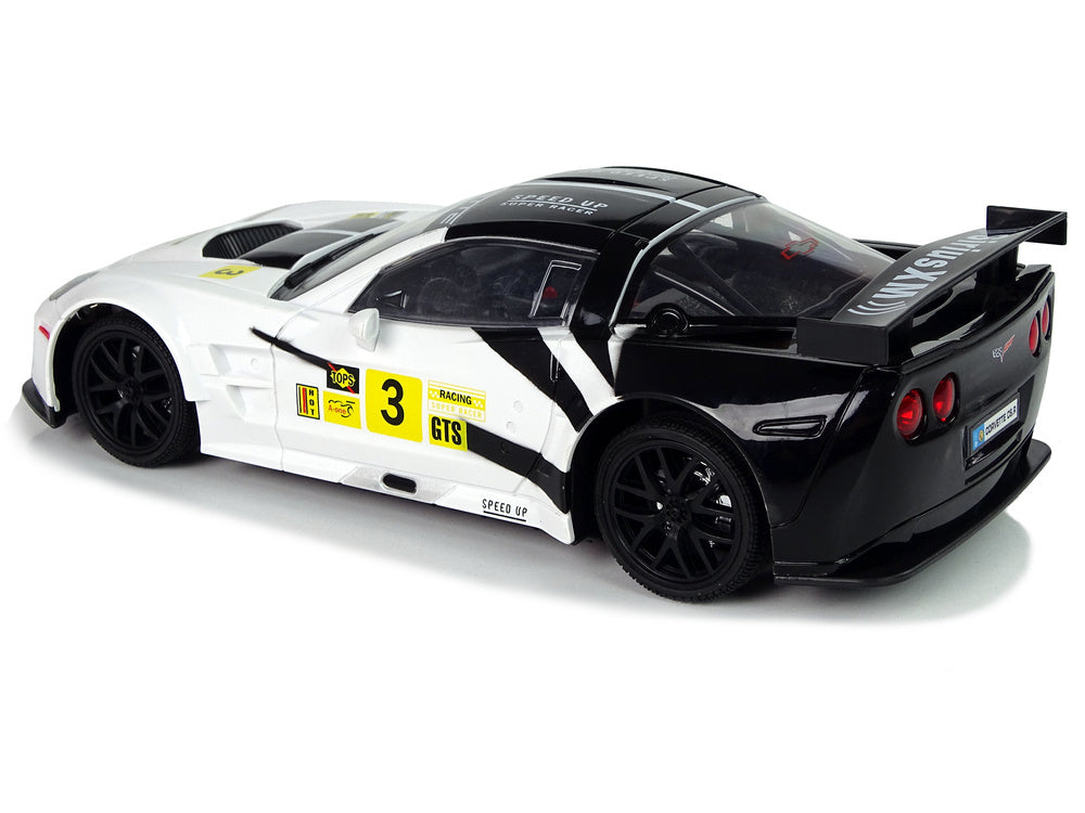 Licencirani auto na daljinsko upravljanje u omjeru 1:18 Corvette C6.R  - bijeli