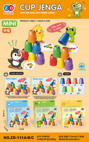 MINI Cups + Cards Arcade Game Frog Edition