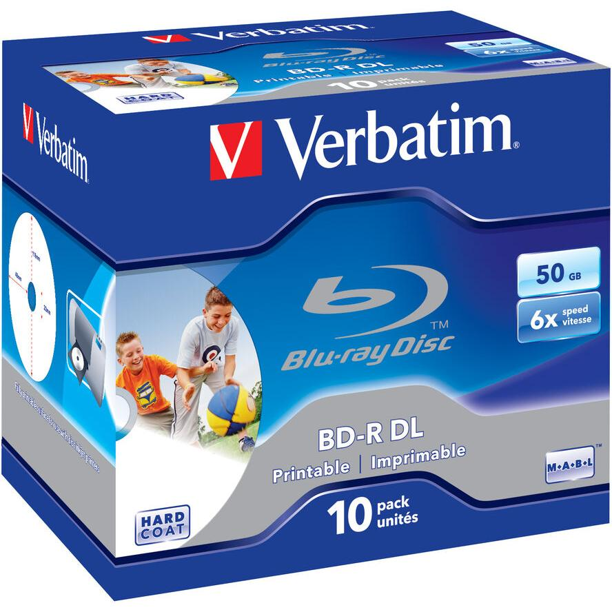 Verbatim 43736 prazni Blu-Ray disk BD-R 50 GB 10 kom