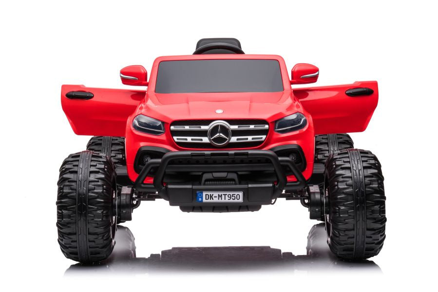 Licencirani auto na akumulator Mercedes DK-MT950 4x4 - crveni