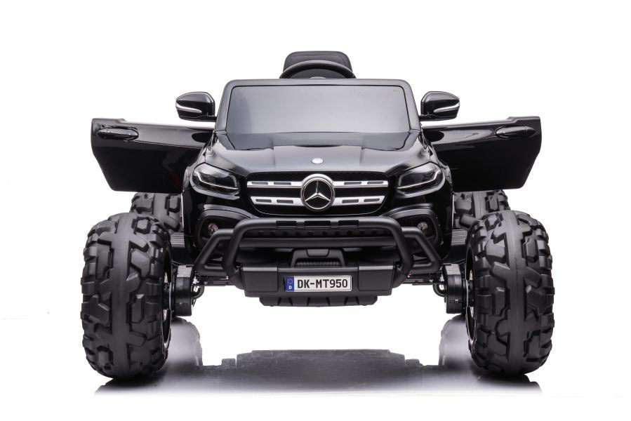 Licencirani auto na akumulator Mercedes DK-MT950 4x4 - crni/lakirani