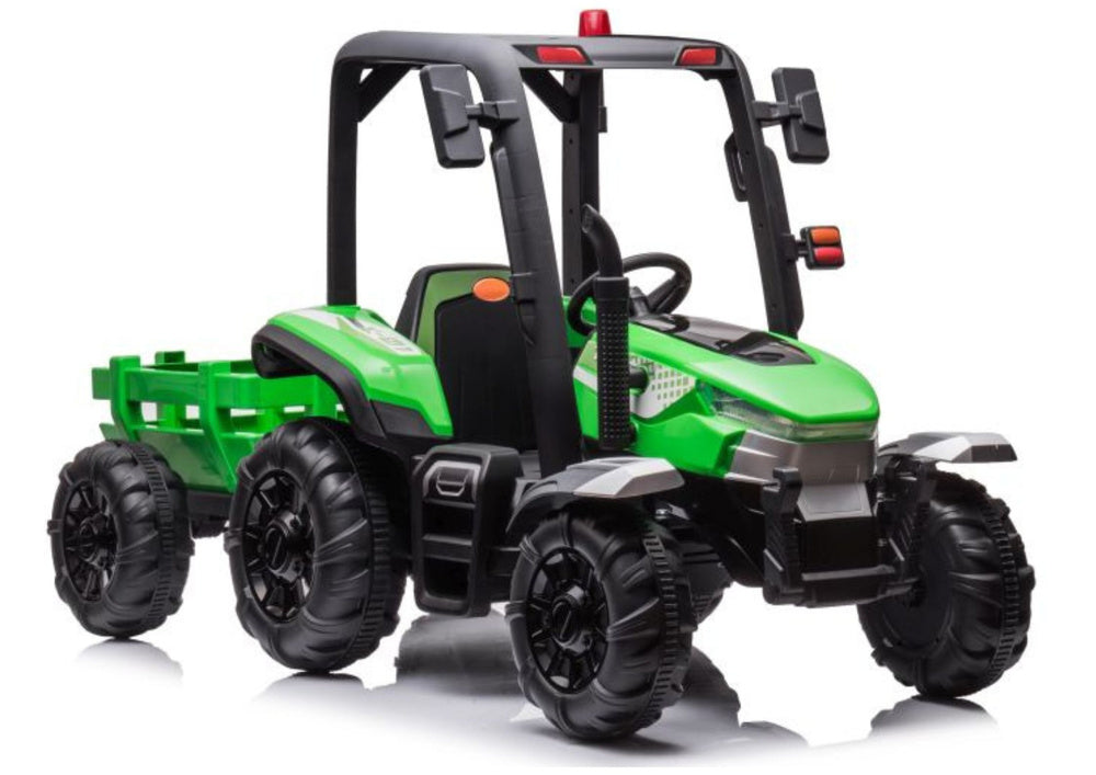 Traktor na akumulator s prikolicom BLT-206 – zeleni