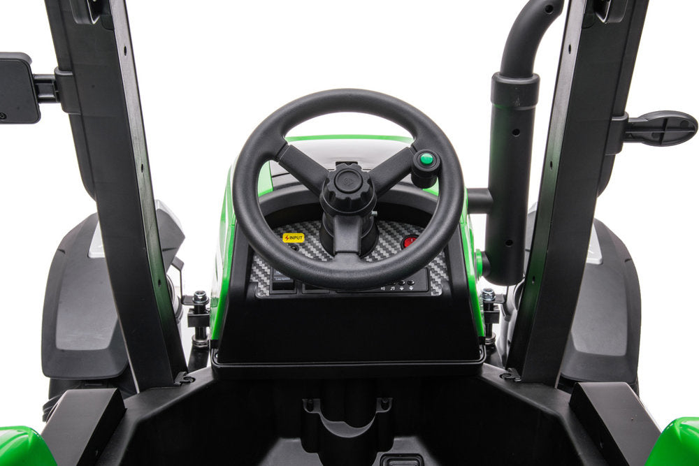 Traktor na akumulator s prikolicom BLT-206 – zeleni
