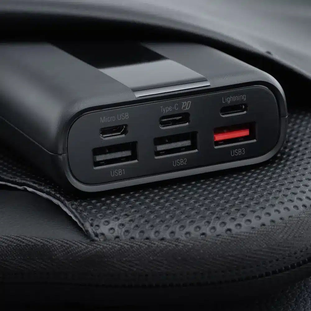 Powerbank Forcell F-Energy Energo P20K2 QC3.0 PD 3A 22.5W 20000 mAh crna