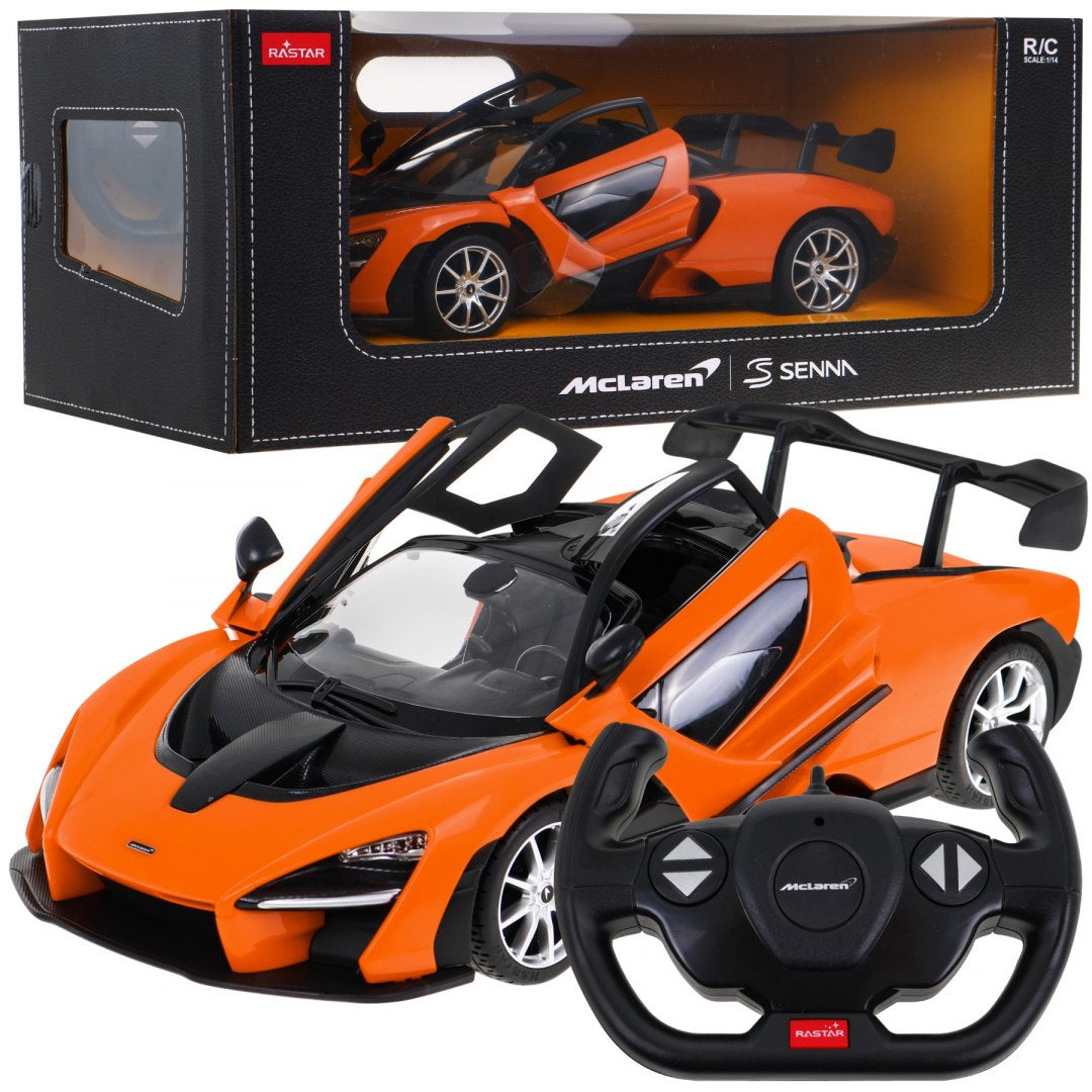 Licencirani auto na daljinsko upravljanje  McLaren Senna 1:14 RASTAR - narančasti