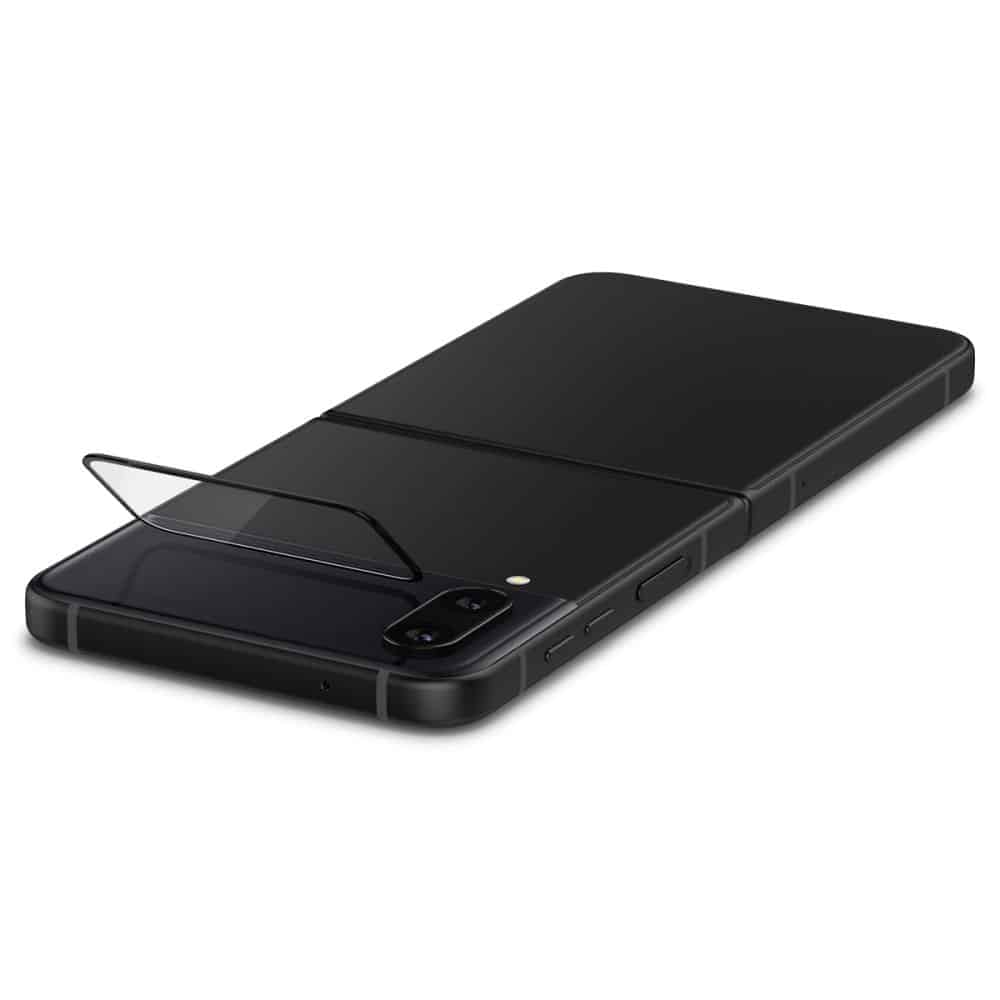 Spigen Zaštita zaslona GLAS.tR Staklo s punim pokrovom + folija za šarke za Galaxy Z Flip 4