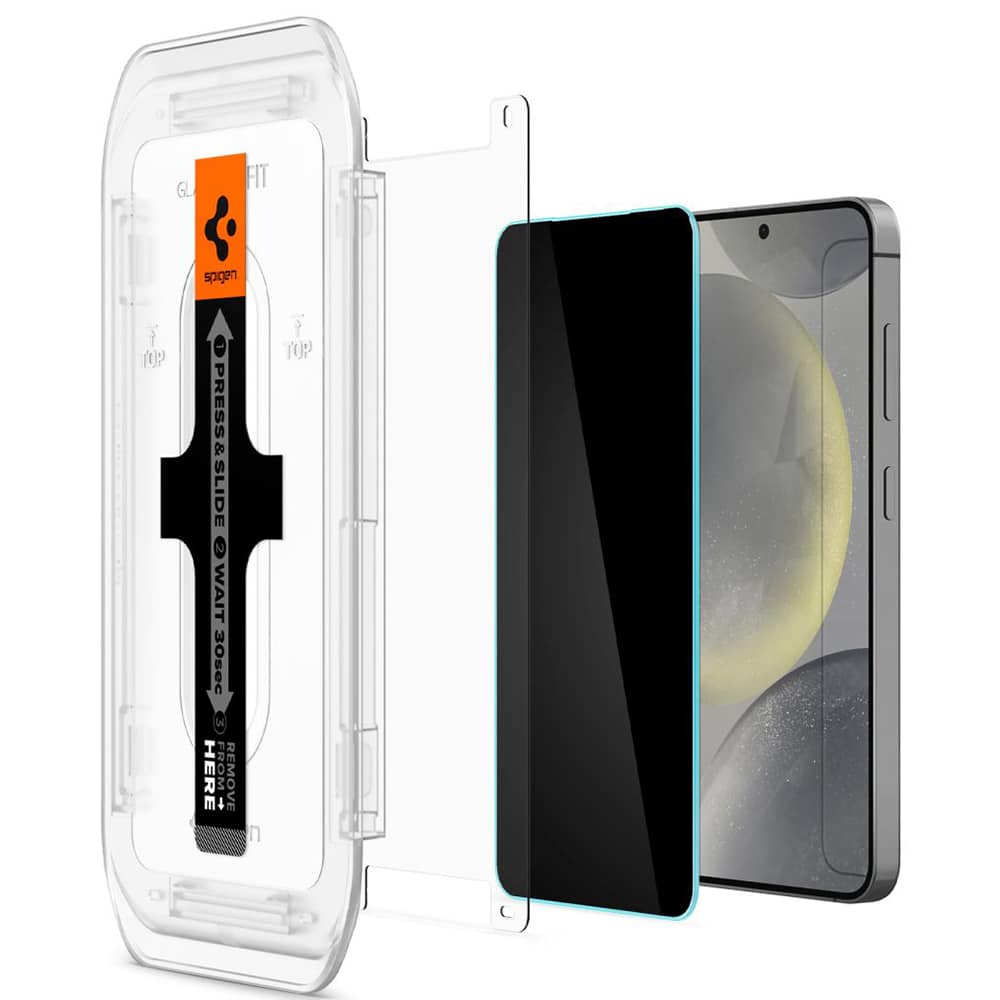 Spigen - Glas.tR EZ-FIT (2 kom) za Samsung Galaxy S24 - privacy staklo