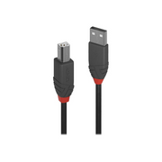 Lindy 36674 USB kabel 3 m USB 2.0 USB A USB B Crno