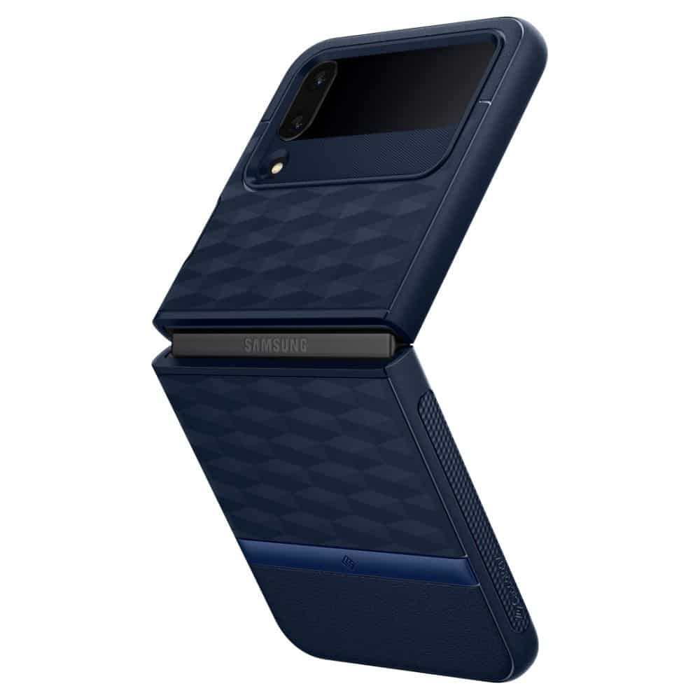 Spigen - Caseology Parallax - Samsung Galaxy Z Flip4 - Midnight Blue
