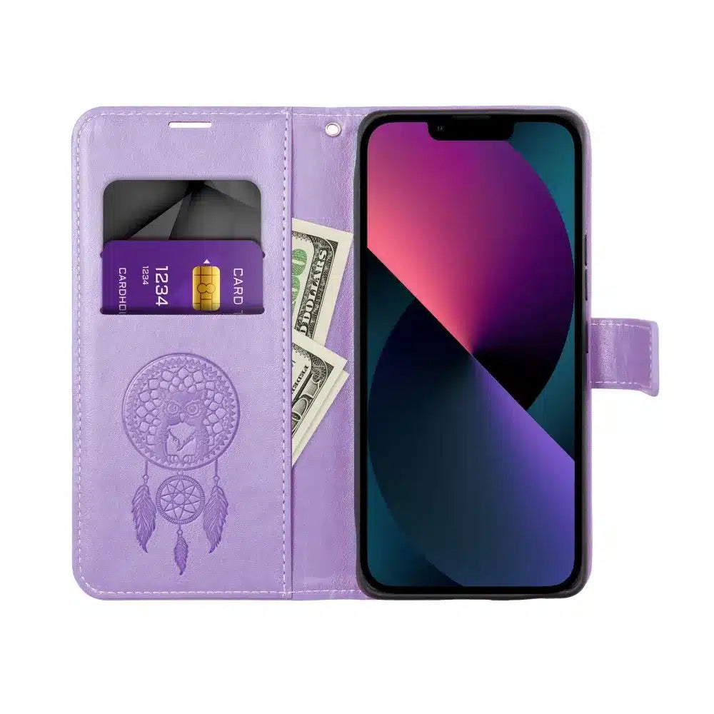 MEZZO Book case za SAMSUNG GALAXY A53 5G dreamcatcher purple