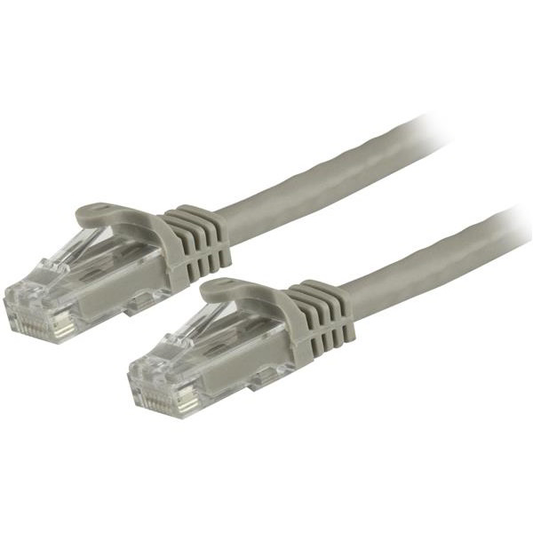 StarTech.com N6PATC5MGR kabel za umrežavanje Sivo 5 m Cat6 U/UTP (UTP)