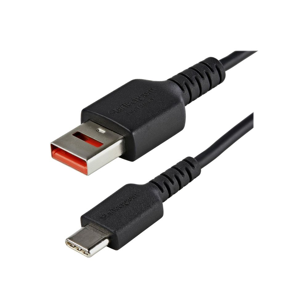 StarTech.com USBSCHAC1M USB kabel 1 m USB 2.0 USB A USB C Crno