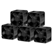 ARCTIC S4028-6K Kućište računala Ventilator 4 cm Crno 5 kom