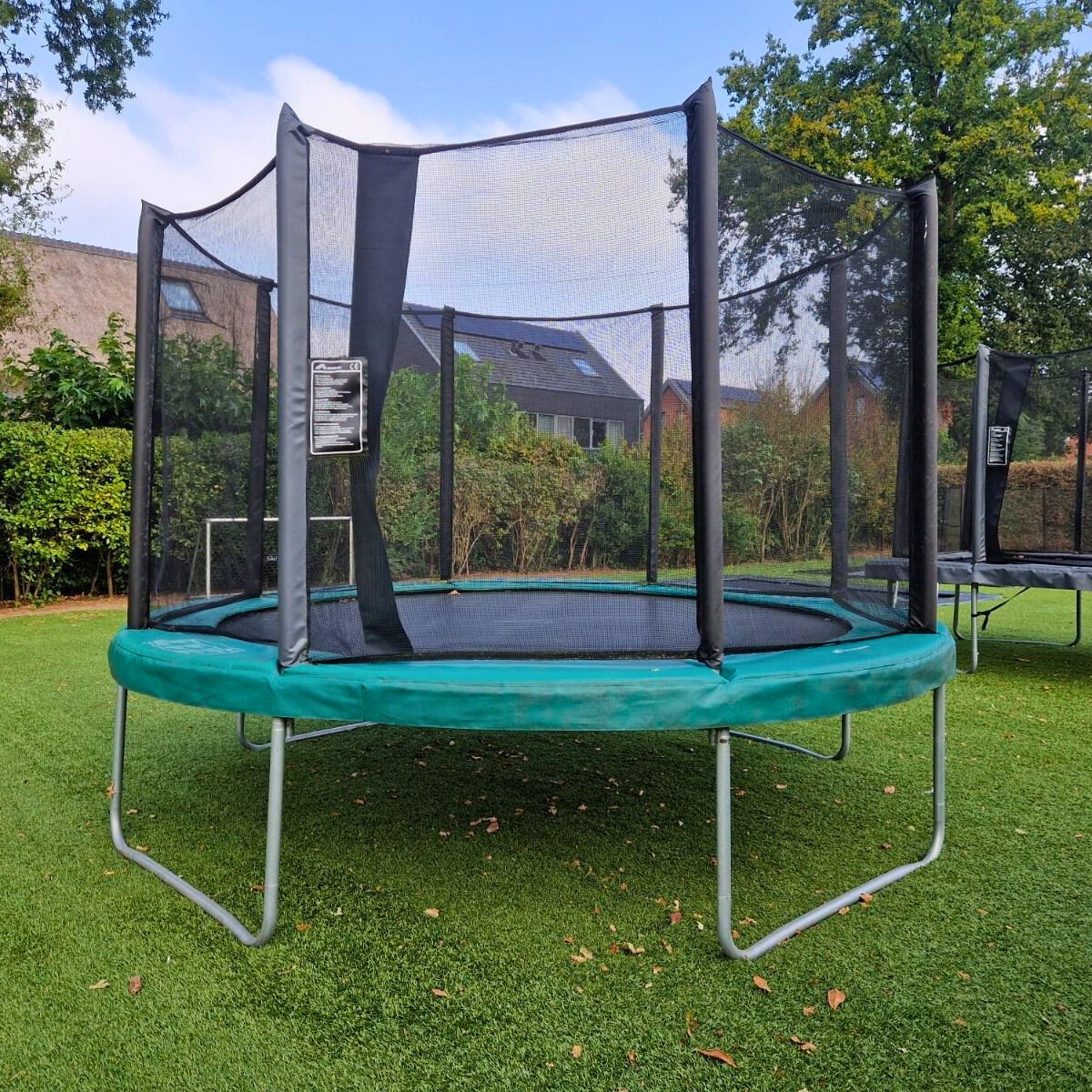 Akrobat Orbit trampolin – obiteljski trampolin za dvorište 305-cm-zeleni