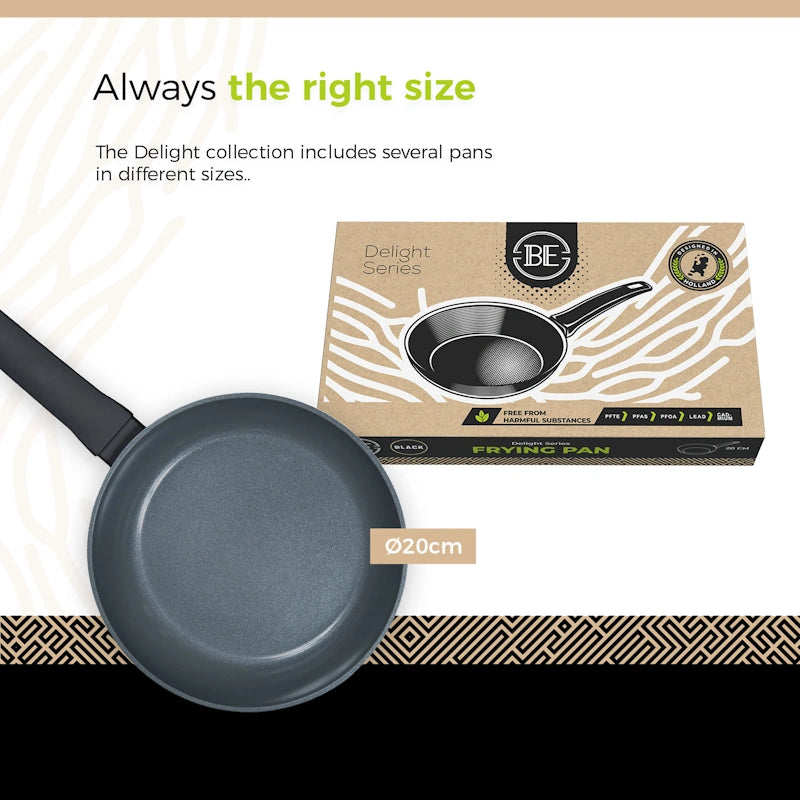 BE Living Tava Delight Black 20 cm