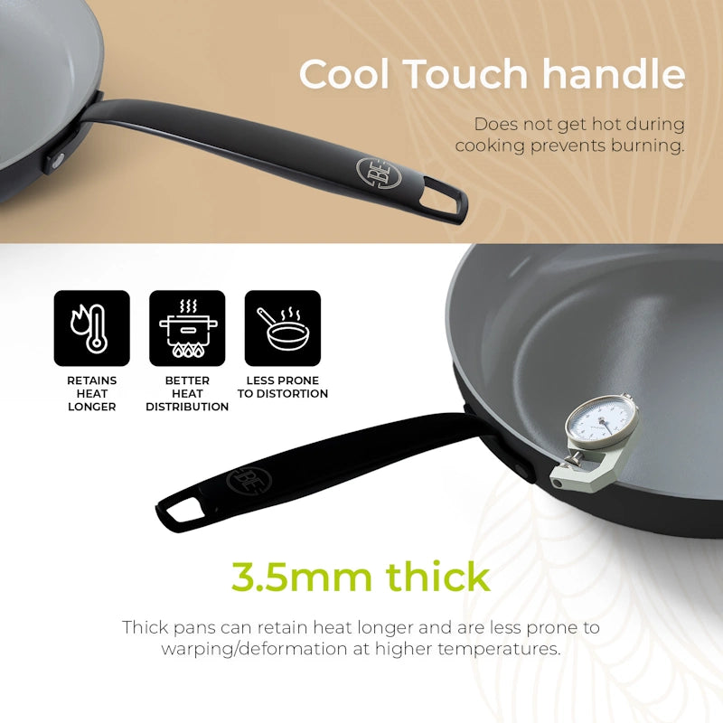 BE Living Tava Essential Black 20 cm