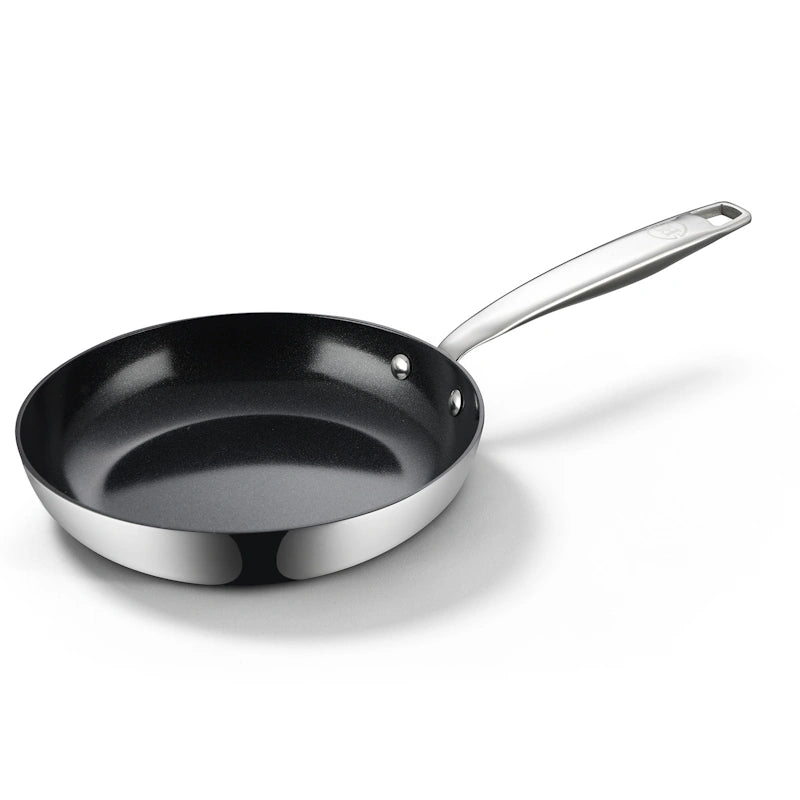 BE Living Tava Essential Black 24 cm troslojni nehrđajući čelik