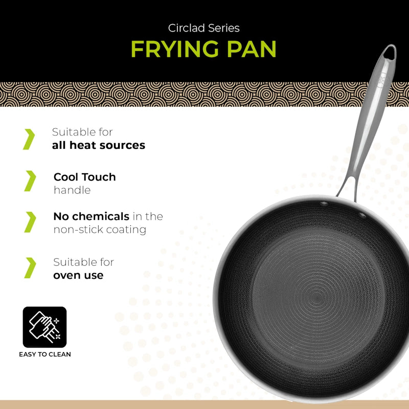BE Living Tava Circlad 30 cm nehrđajući čelik