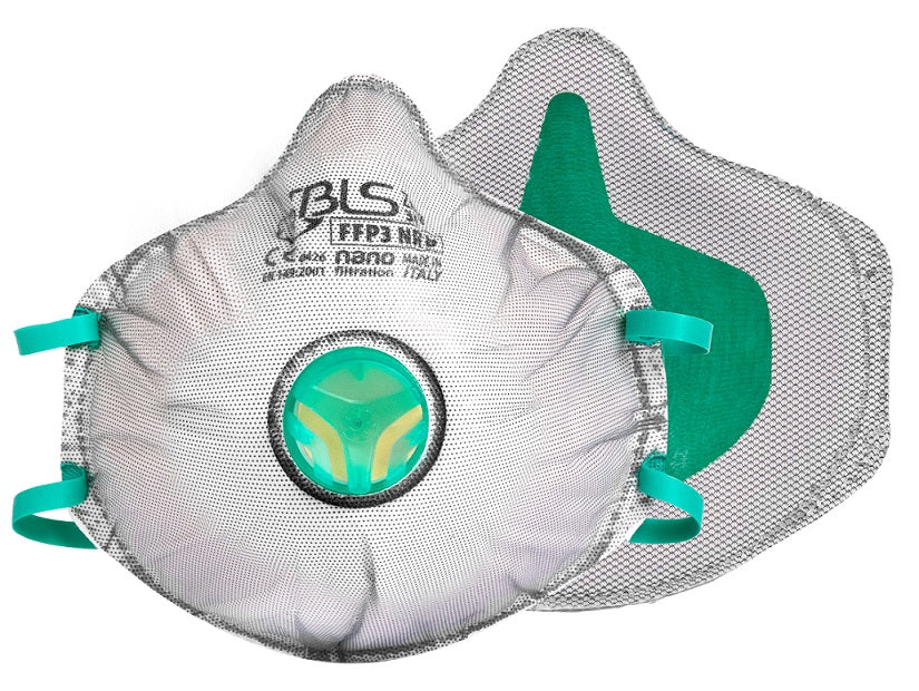 Respirator FFP3 ZERO s ventilom (sa aktivnim ugljenom, puno brtvilo)