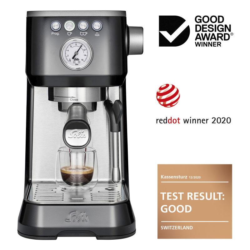 Solis Barista Perfetta Plus Black espresso aparat