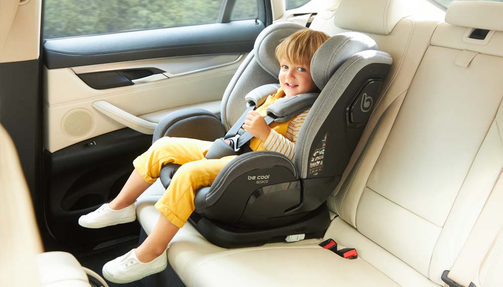 Be Cool autosjedalica Space i-Size 9-36 kg (76-150 cm), Be Dark