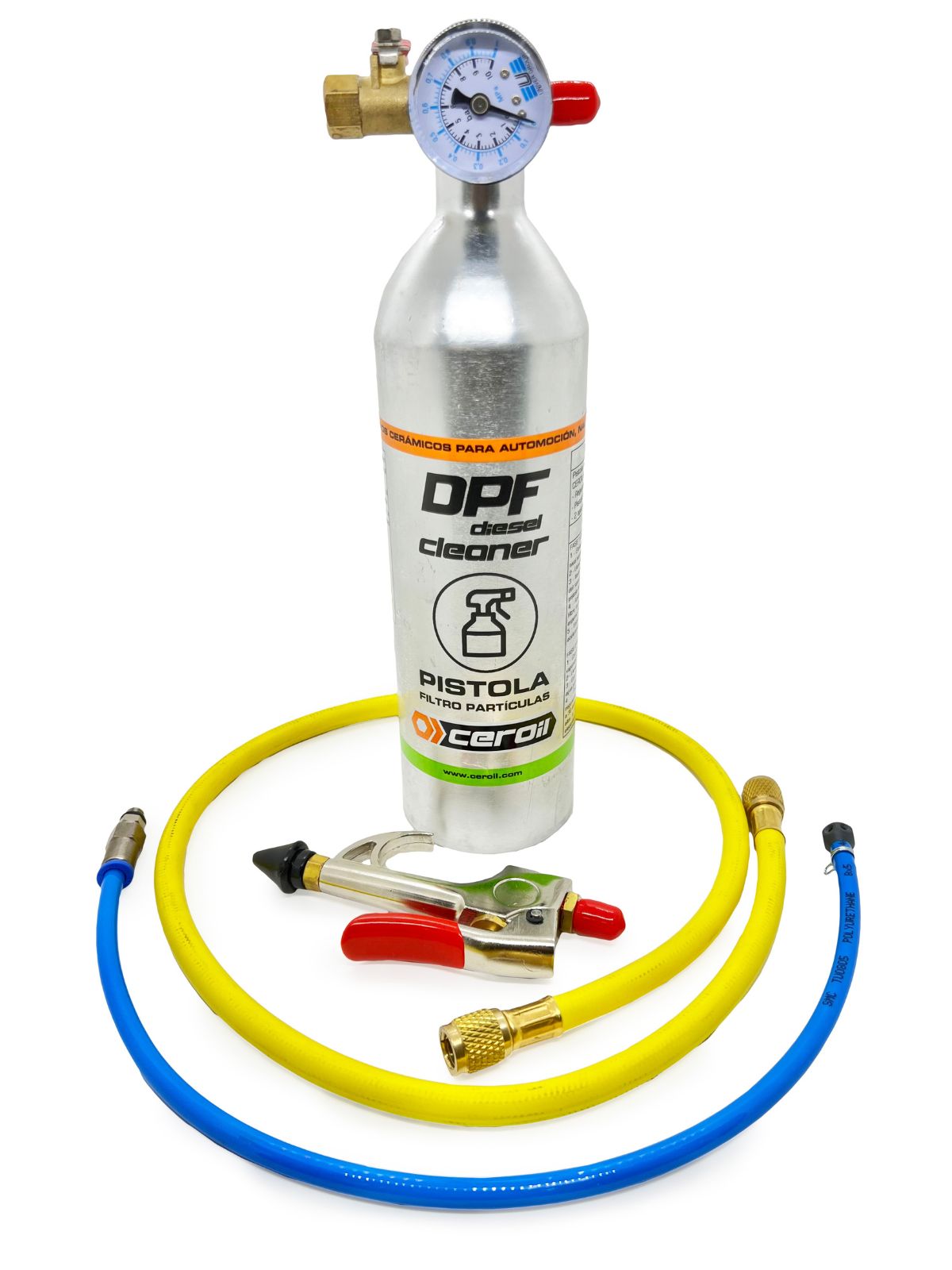 Részecskeszűrő tisztító készlet 2 fázisban (DPF/FAP)- PIŠTOLJ