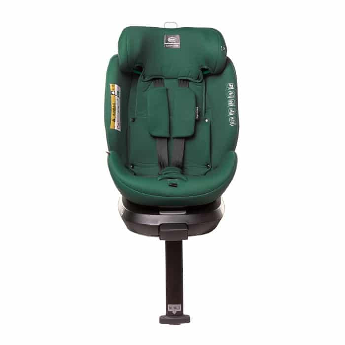 4BABY autosjedalica Enzo-fix dark green