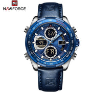 Sat NAVIFORCE MI-38644 - Plava / Srebrna KP38644