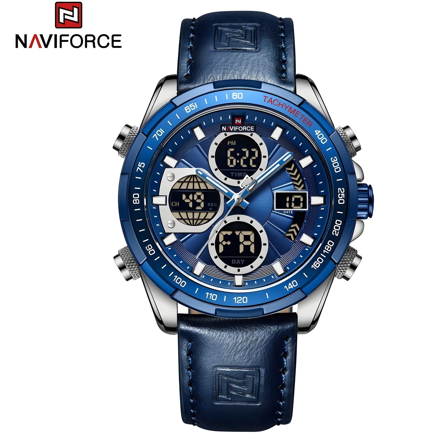 Sat NAVIFORCE MI-38644 - Plava / Srebrna KP38644