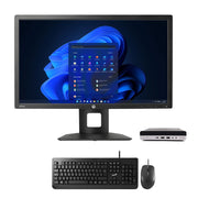HP MP9 G4 i5-8500T, 8GB, 250GB SSD + HP Z27i 27'' 2k monitor + tikovnica i miš