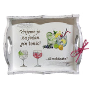 Itt az ideje a gin toniknak! Tálca    Š16014