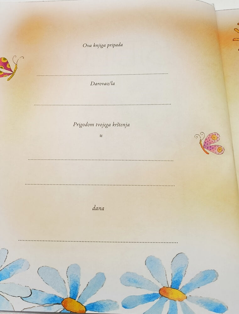 Személyre szabott Keresztelő Biblia