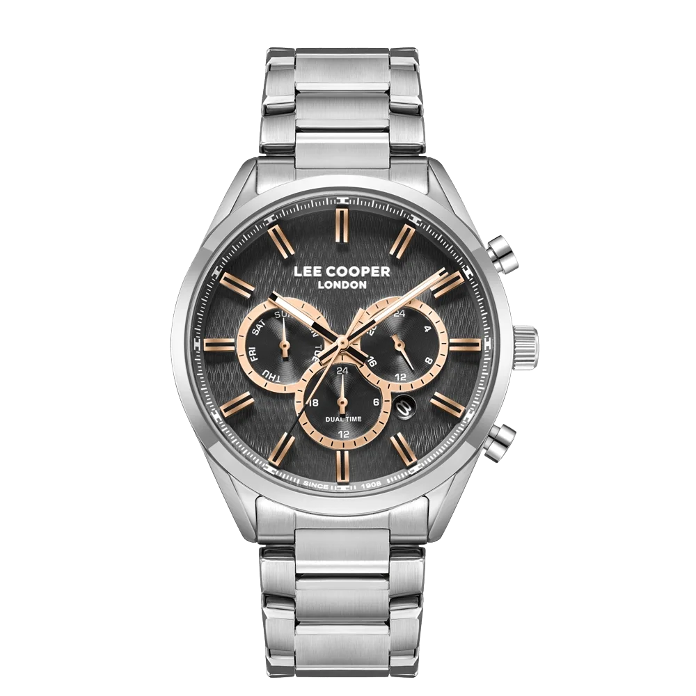 RUČNI SAT LEE COOPER 8153 - Brojčanik siva