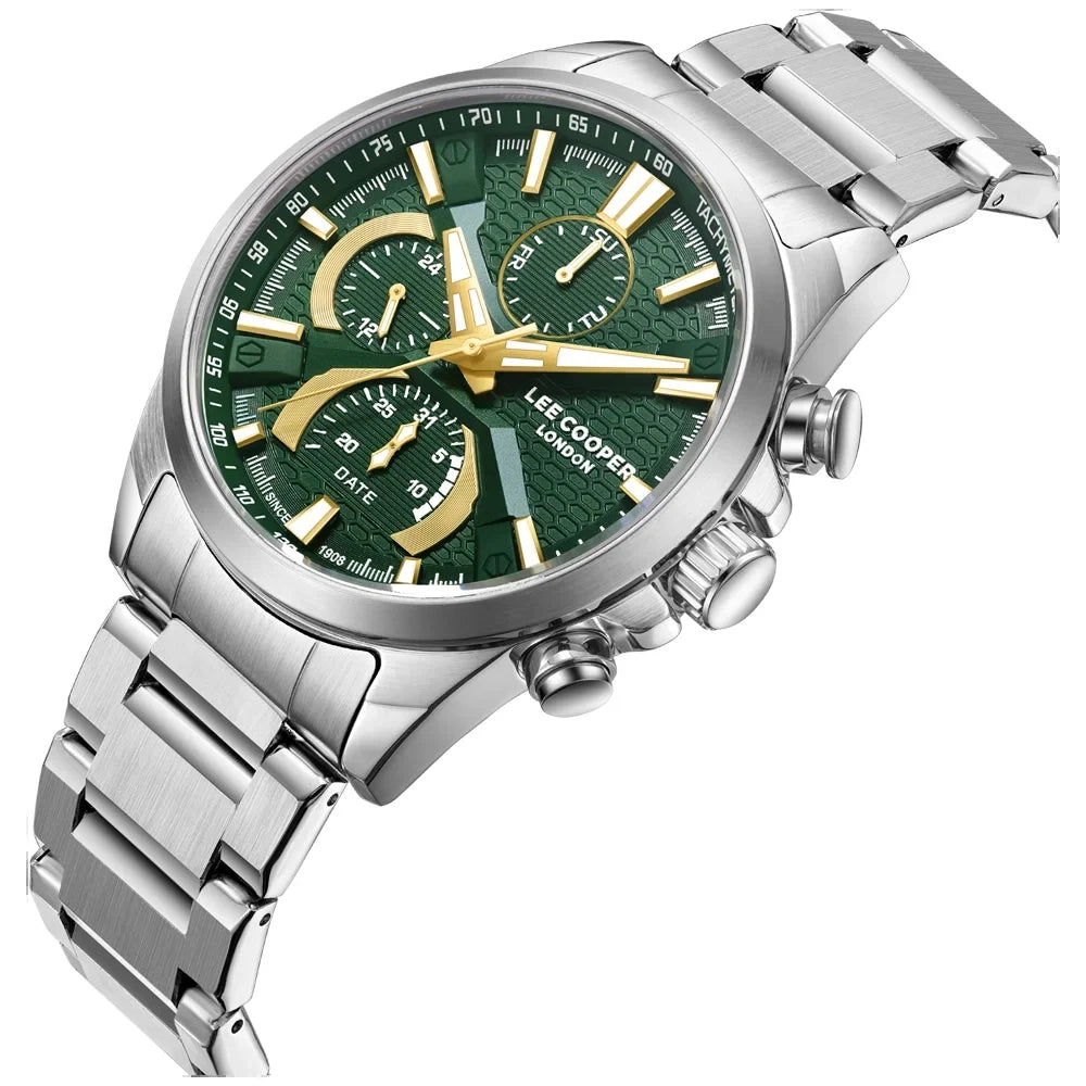 RUČNI SAT LEE COOPER 8166 - Brojčanik zelena