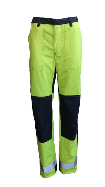 Zaštitne radne hlače MERU hv yellow