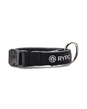 Ogrlica za pse Nylon Rypo - crna , M