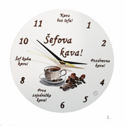 Personalizirani unikatni zidni satovi – poklon za rođendan, prijatelje i obitelj - 1.- 1716