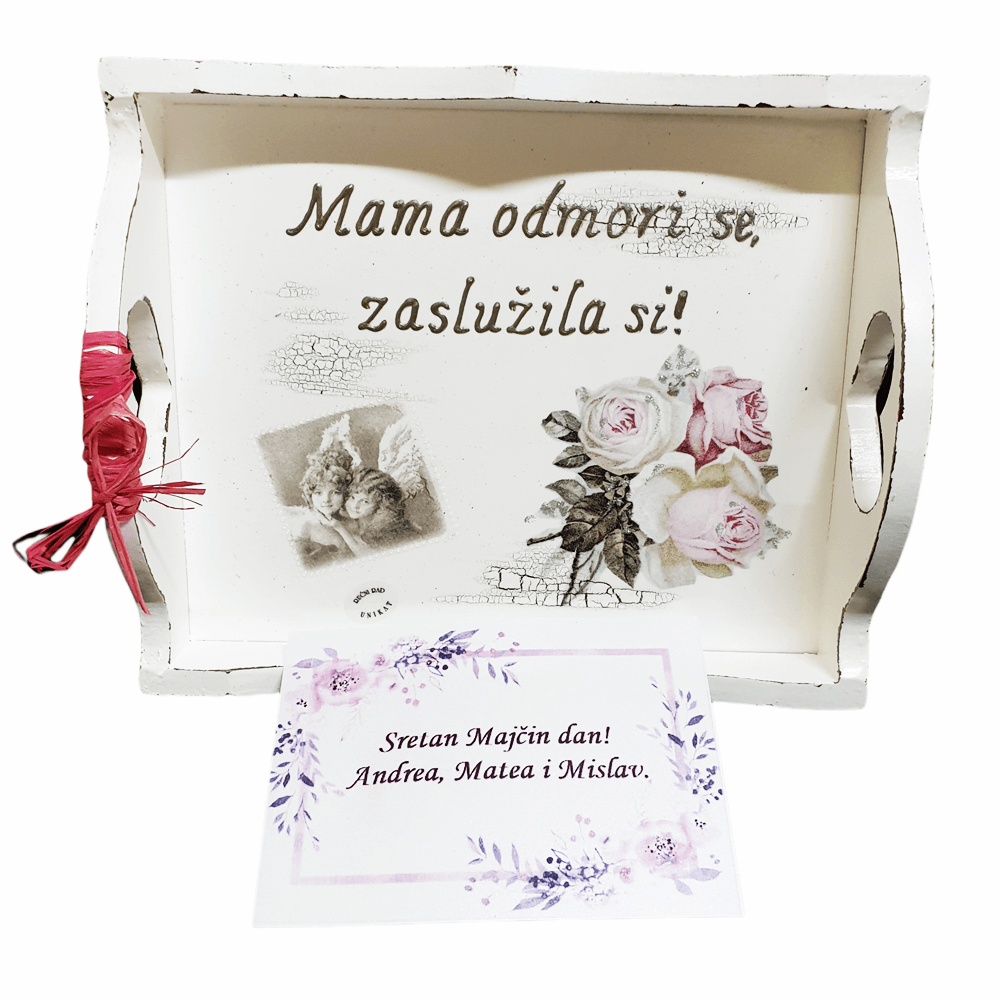 Ajándék anyának! Tálca  Š16010