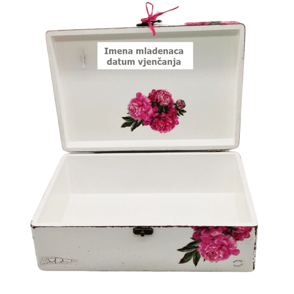 Emlékdoboz Ajándék esküvőre, évfordulókra  Š15479
