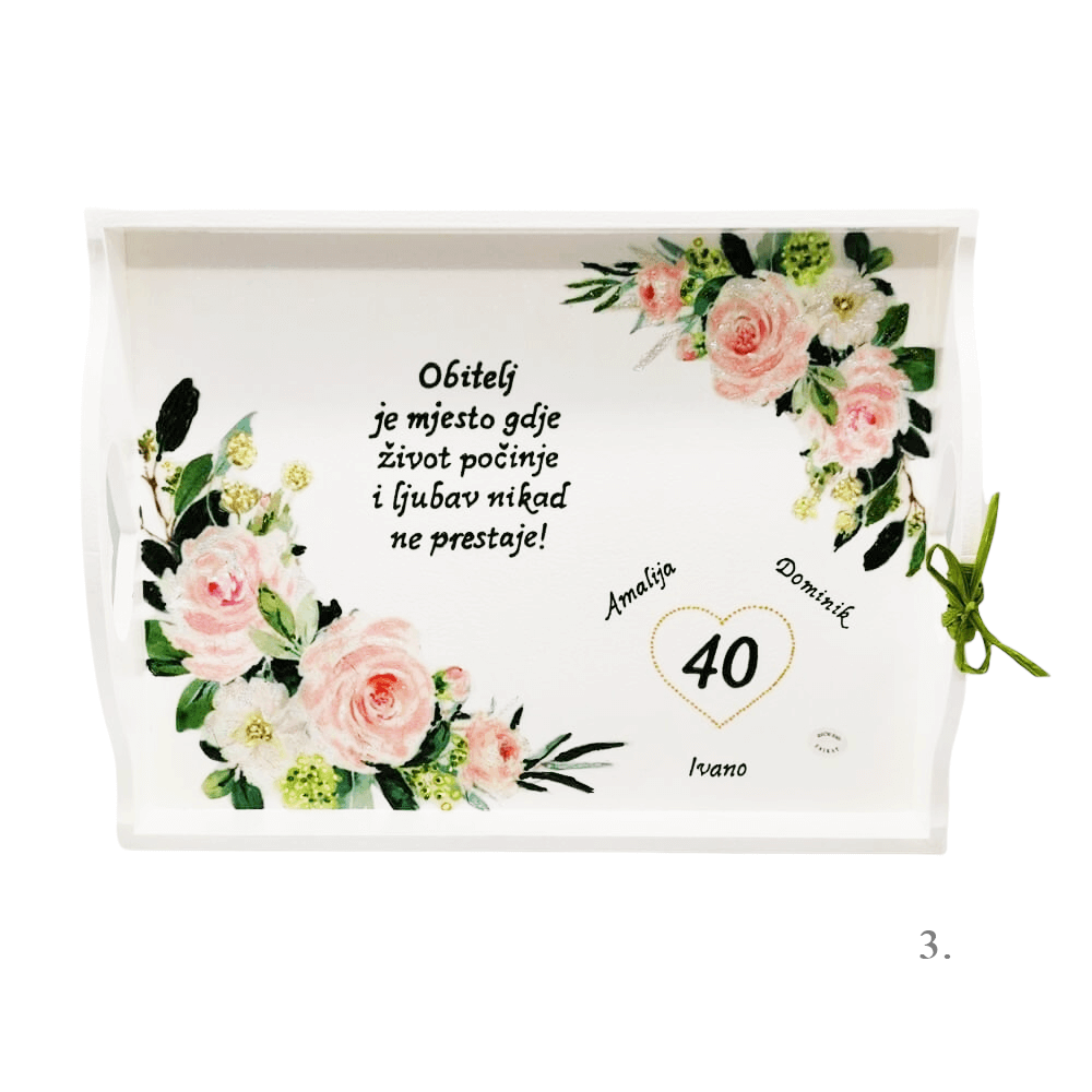 Personalizirani poslužavnici – unikatni poklon za godišnjicu braka! - 3. -16211