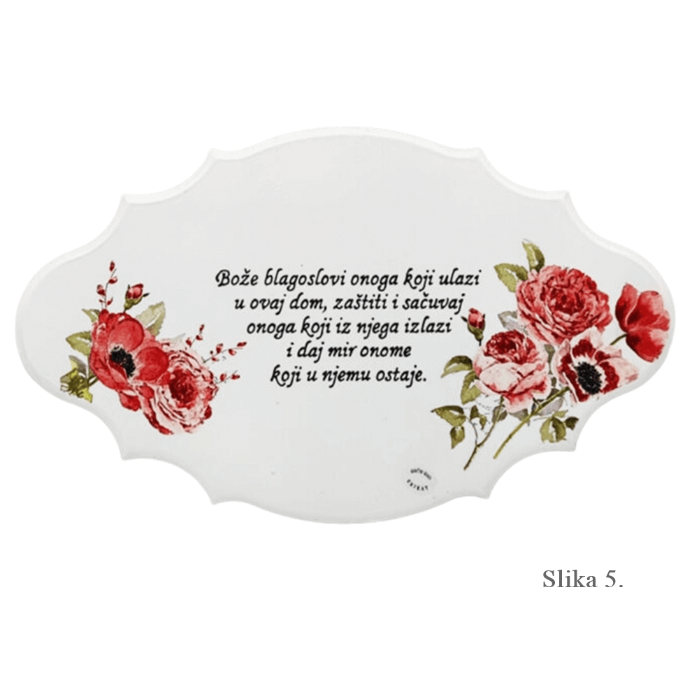 Egyedi fa kép szöveggel: Otthon áldása