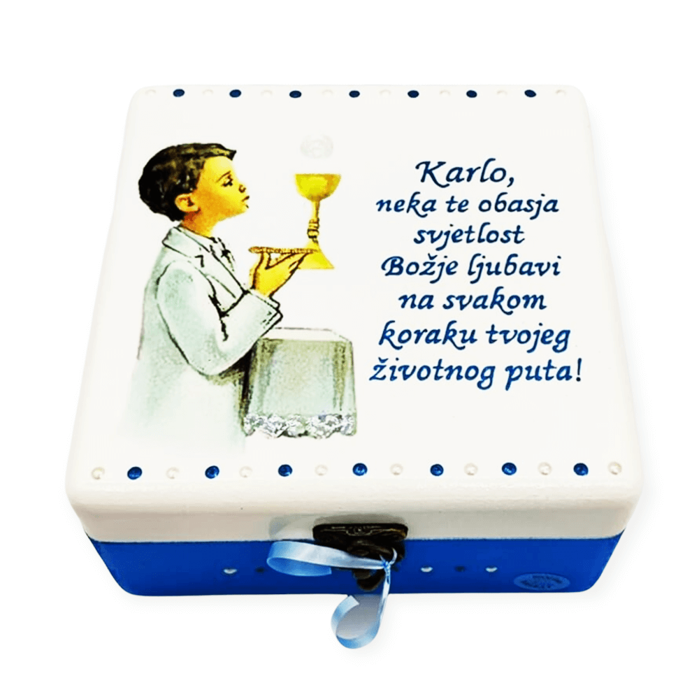 Prva sv. Pričest! Kutija uspomena  Š16526 (Kopiraj)