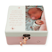 Personalizirane kutije s fotografijama – Poklon za krštenje ili rođendan - 16x16x10cm - 1915