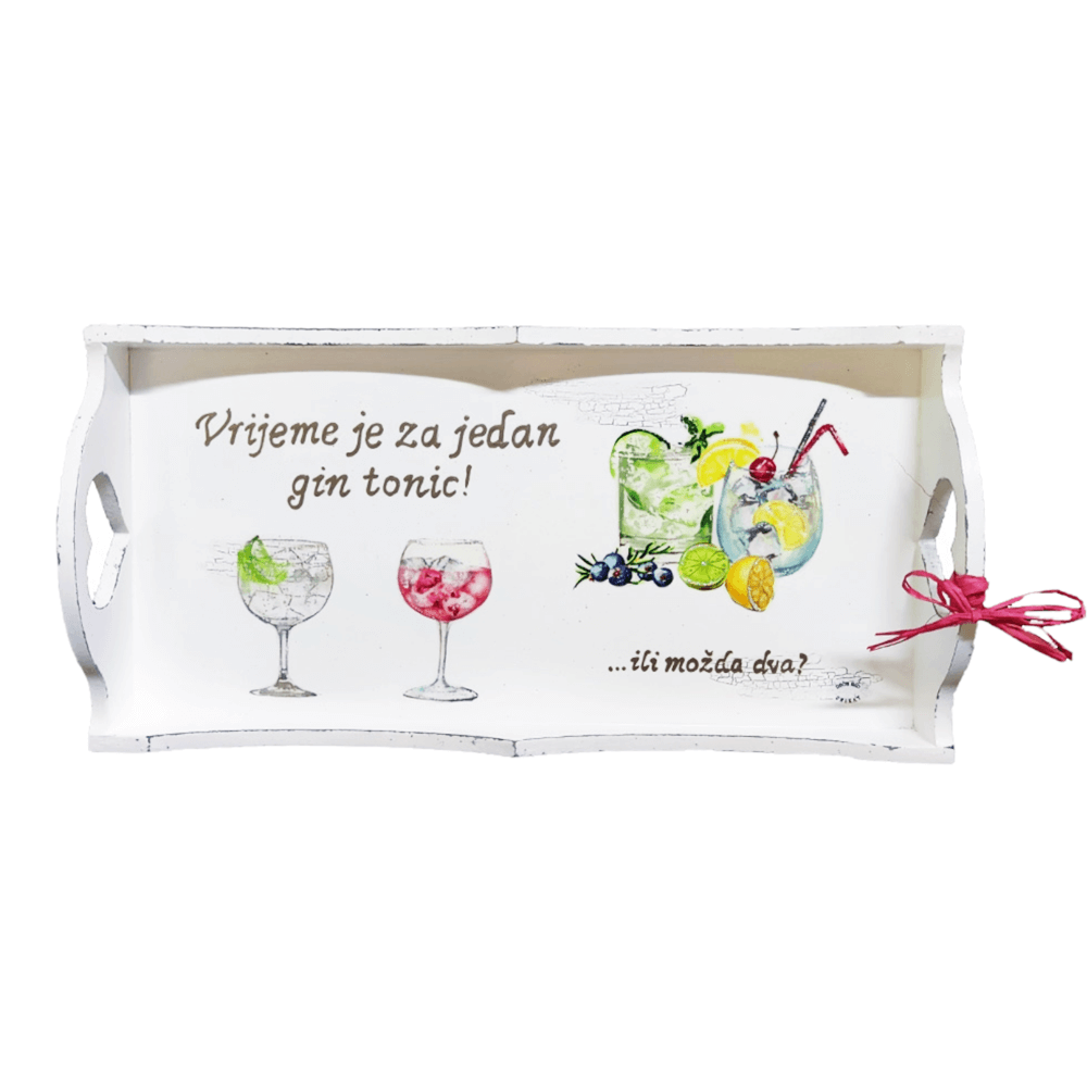 Itt az ideje a gin toniknak! Tálca    Š16119