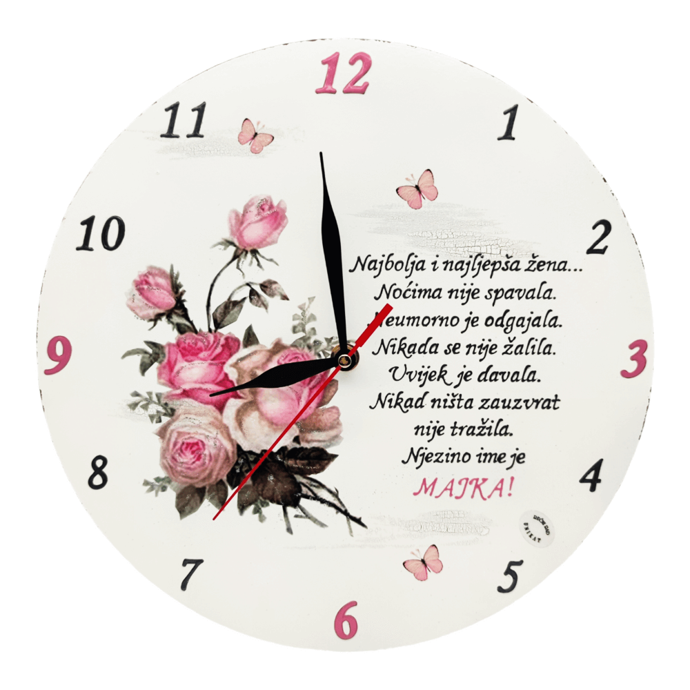 Personalizált óra anyának  Š17140
